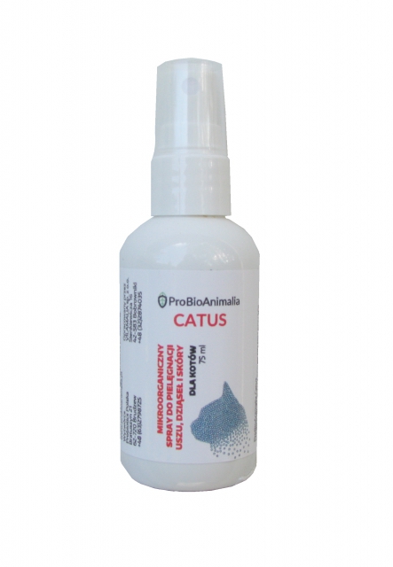 Mikroorganiczny SPRAY DO PIELĘGNACJI USZU, DZIĄSEŁ I SKÓRY (dla kotów) Mikroorganiczny SPRAY DO PIELĘGNACJI USZU, DZIĄSEŁ I SKÓRY (dla kotów)
